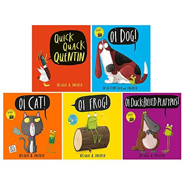 Cover Art for 9789526532608, Oi Frog and Friends Collection Kes Gray 6 Books Set (Oi Frog, Oi Dog, Quick Quack Quentin, Oi Cat, Oi Goat, Oi Duck-billed Platypus) by Kes Gray, Claire Gray