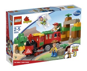 Cover Art for 0673419129459, The Great Train Chase Set 5659 by Lego