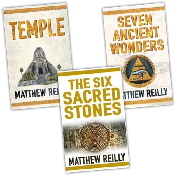 Cover Art for B0052590LS, Matthew Reilly Collection 3 Books Set Pack New (Temple , Seven Ancient Wonders, The Six Sacred Stones) by unknown author