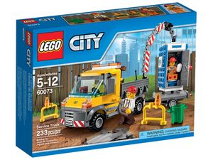 Cover Art for 5702015398718, Service Truck Set 60073 by Lego