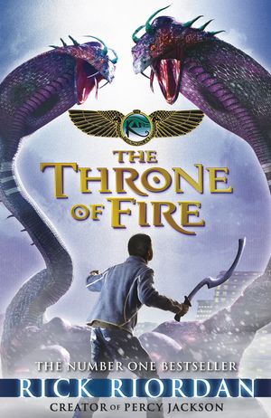 Cover Art for 9780141967530, The Kane Chronicles: The Throne of Fire by Rick Riordan