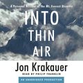 Cover Art for 9781415920626, Into Thin Air by Jon Krakauer