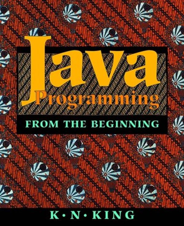 Cover Art for 9780393974379, Java Programming by King, K. N.
