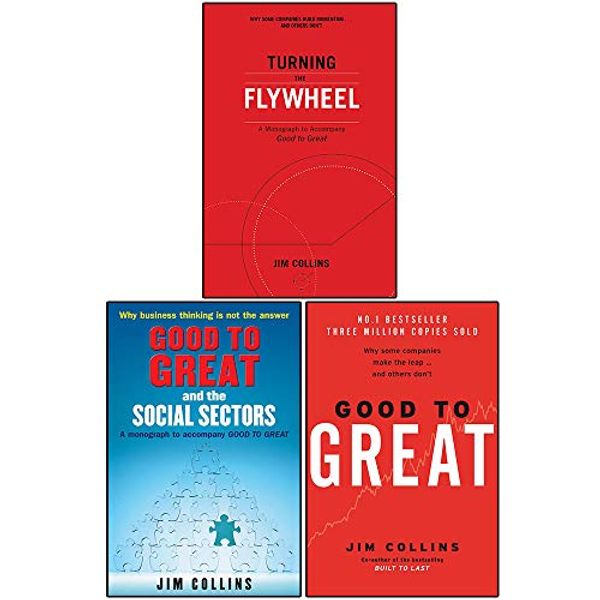 Cover Art for 9789124091200, Jim Collins 3 Books Collection Set (Turning the Flywheel, Good to Great and the Social Sectors, Good To Great) by Jim Collins