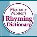 Cover Art for 9780785770121, Merriam-Webster's Rhyming Dictionary by Merriam-Webster