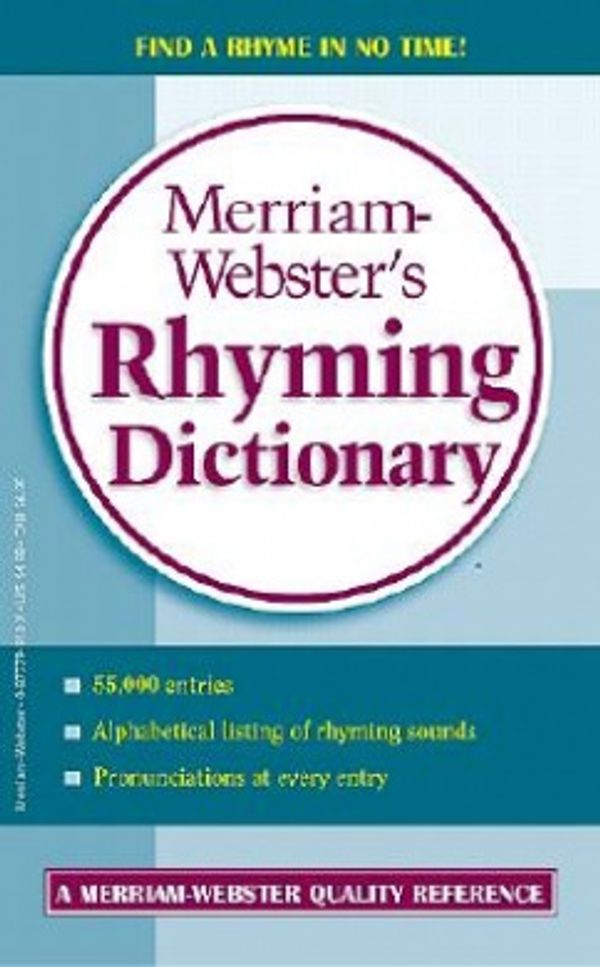 Cover Art for 9780785770121, Merriam-Webster's Rhyming Dictionary by Merriam-Webster