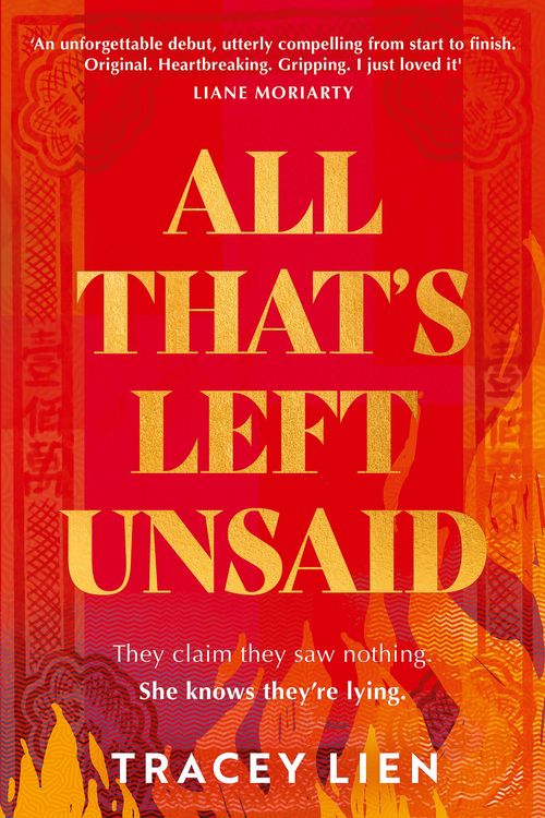 Cover Art for 9780008511890, All That’s Left Unsaid by Tracey Lien