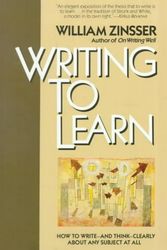 Cover Art for 9780062720405, WRITING TO LEARN RC by William Zinsser