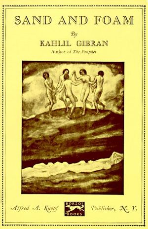 Cover Art for 9780394443690, Sand and Foam (The Kahlil Gibran Pocket Library) by Kahlil Gibran