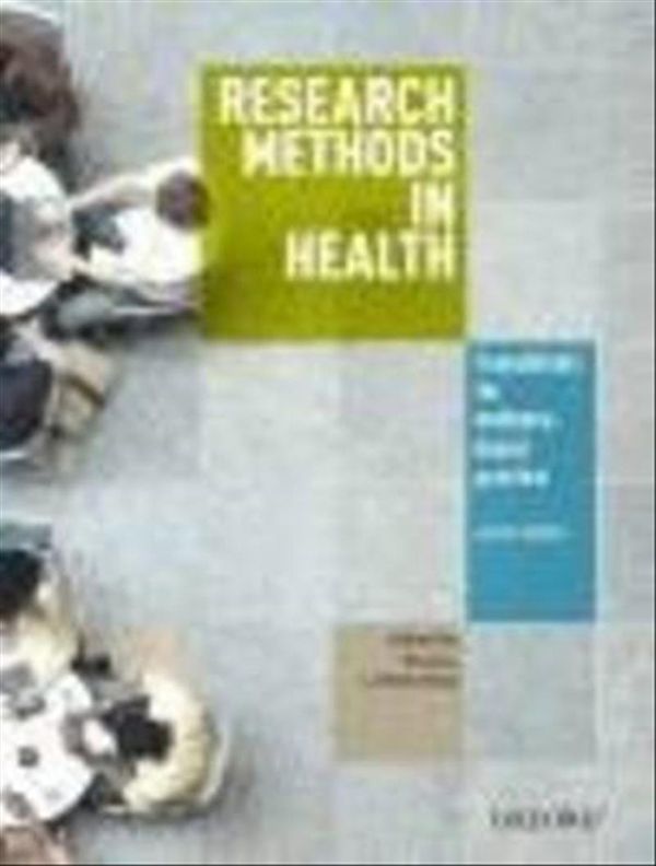 Cover Art for 9780195520064, Research Methods in Health by Pranee Liamputtong