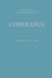 Cover Art for 9781350157835, Coriolanus: Shakespeare by David George, Edward Gieskes, Professor Brian Vickers, Joseph Candido