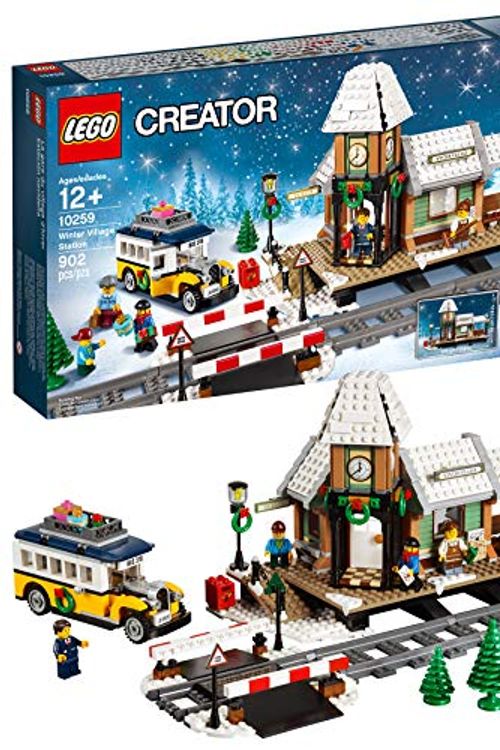 Cover Art for 0673419264389, LEGO Creator Expert Winter Village Station 10259 Building Kit by LEGO