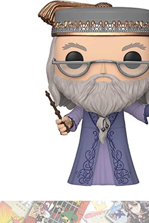 Cover Art for B086N4QF4S, Albus Dumbledore w/ Fawkes: 10in Funk o Pop! Vinyl Figure Bundled with 1 Official H.P. Trading Card (110 - 48038) by Unknown