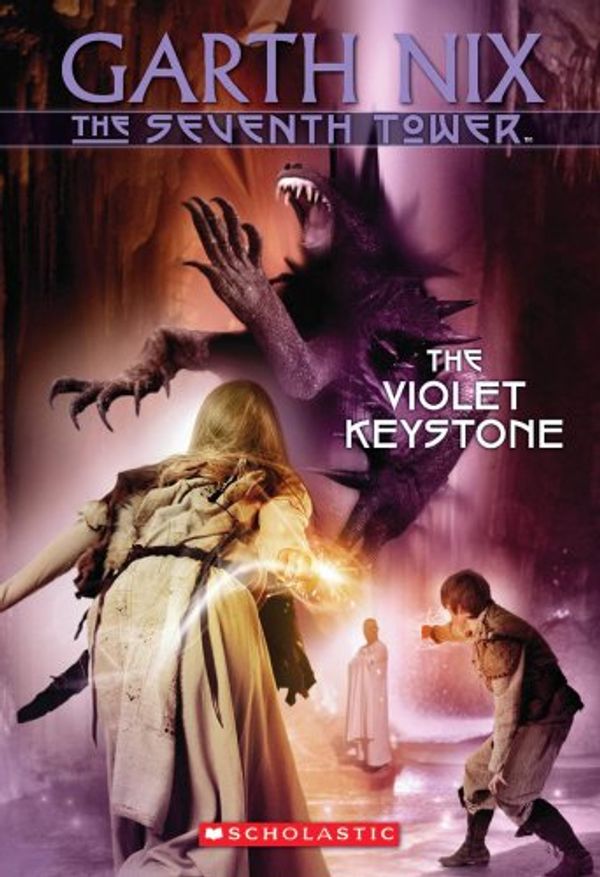 Cover Art for 9780439176873, The Seventh Tower #6: The Violet Keystone: The Violet Keystone by Garth Nix