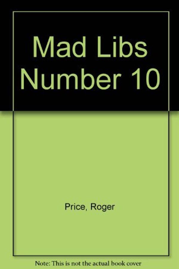 Cover Art for 9780843102451, Mad Libs by Leonard Stern; Roger Price