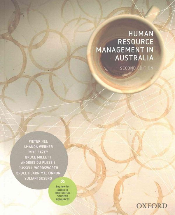 Cover Art for 9780195597448, Human Resource Management in Australia by Nel, Werner, Fazey, Millett, Du Plessis, Wordsworth, Hearn Mackinnon, Suseno