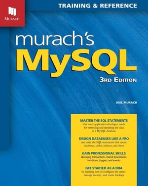 Cover Art for 9781943872367, Murach's MySQL, 3rd Edition by Joel Murach