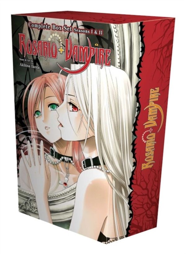 Cover Art for 9781421583174, Rosario + Vampire Complete Box Set: Volumes 1-10 and Season II Volumes 1-14 with Premium by Akihisa Ikeda