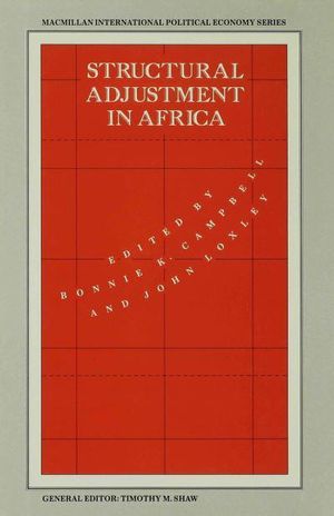 Cover Art for 9780333496763, Structural Adjustment in Africa (Macmillan International Political Economy) by Unknown