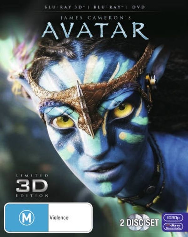 Cover Art for 9321337144146, Avatar | 3D Blu-ray + 2D Blu-ray + DVD by Sam Worthington,Zoe Saldana,Stephen Lang,Michelle Rodriguez,Sigourney Weaver