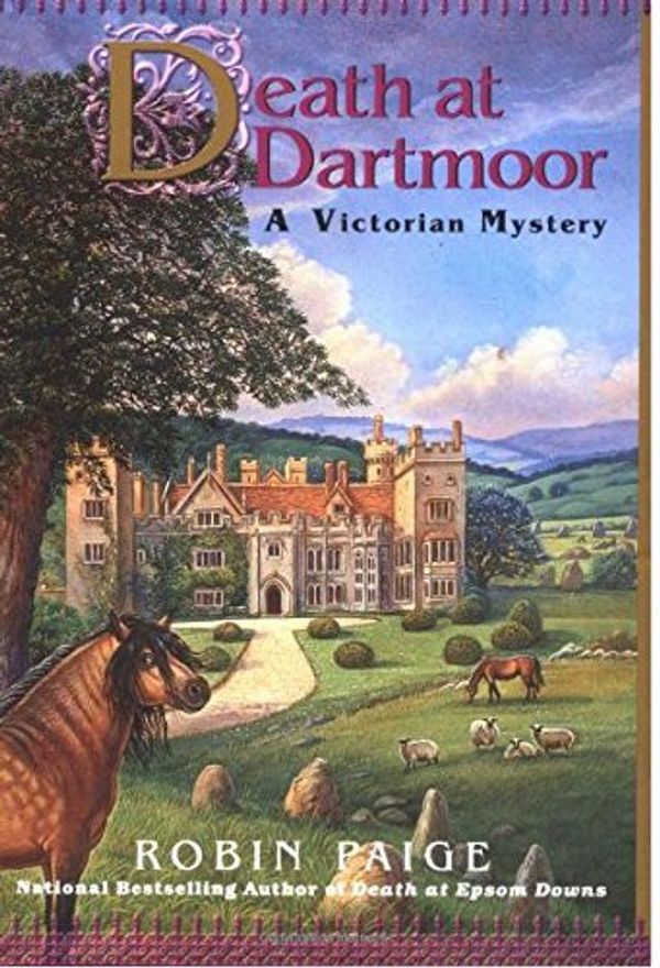 Cover Art for 9780452518346, Death at Dartmoor by Robin Paige