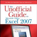 Cover Art for 9780470045947, The Unofficial Guide to Microsoft Office Excel 2007 by Julia Kelly