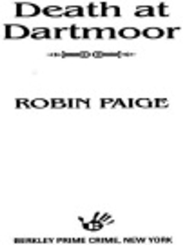 Cover Art for 9781440665417, Death at Dartmoor by Robin Paige