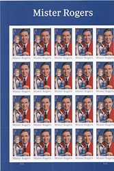 Cover Art for 0015645477209, USPS Mister Mr. Rogers one Sheet of 20 Forever USPS Postage Stamp Celebration Children Party    by Unknown