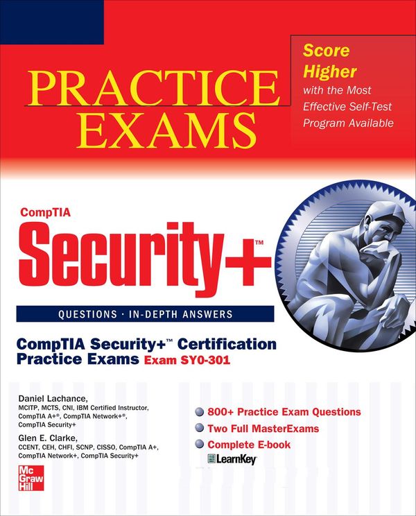 Cover Art for 9780071771191, CompTIA Security+ Certification Practice Exams (Exam SY0-301) by Daniel Lachance, Glen Clarke