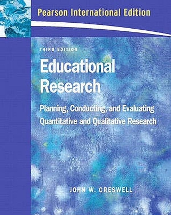 Cover Art for 9780132073080, Educational Research by John W. Creswell