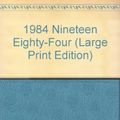 Cover Art for 9780708980279, Nineteen Eighty-Four by George Orwell