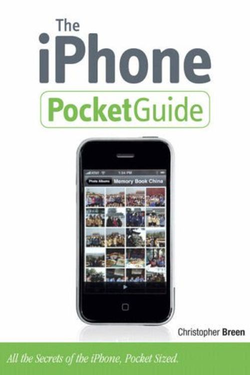 Cover Art for 9780321510082, The iPhone Pocket Guide by Christopher Breen