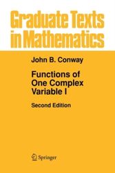 Cover Art for 9780387942346, Functions of One Complex Variable I (Graduate Texts in Mathematics) by Conway, John B.