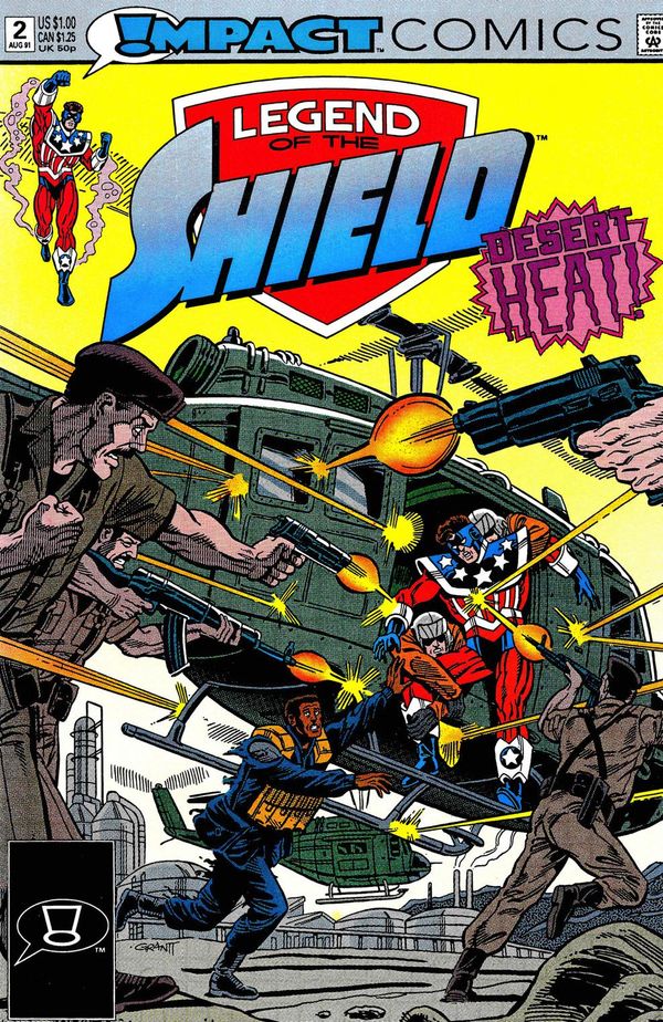 Cover Art for 9781627387545, The Legend of The Shield: Impact #2 by A. DeGuzman, Grant Miehm, Jeff Albrecht, Mark Waid, Tom Ziuko