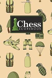 Cover Art for 9781720594086, Chess Scorebook: Chess Notation Book, Chess Records Book, Chess Score Sheets, Chess Match Log Book, Record Your Games, Log Wins Moves, Tactics & Strategy, Cute Army Cover by Rogue Plus Publishing