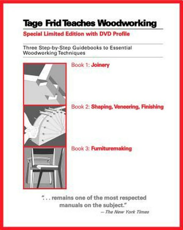 Cover Art for 9781561588268, Tage Frid Teaches Woodworking Set: Three Step-By-Step Guidebooks to Essential Woodworking Techniques by Tage Frid