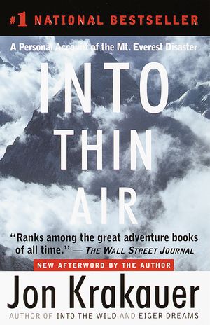 Cover Art for 9780385494786, Into Thin Air by Jon Krakauer