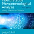 Cover Art for 9781529753806, Interpretative Phenomenological Analysis by Jonathan A. Smith