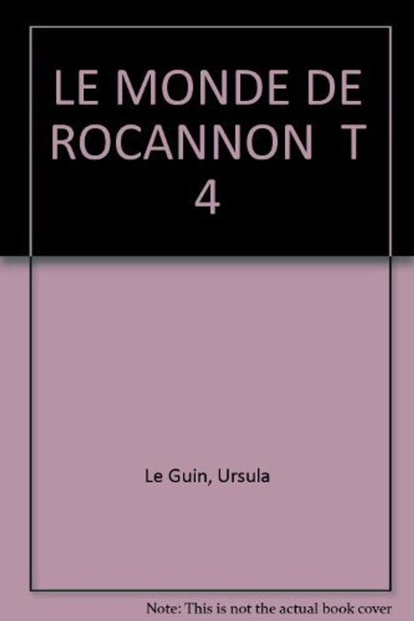 Cover Art for 9782266043724, Le Monde De Rocannon by Le Guin, Ursula