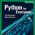 Cover Art for B08FF8D376, Python for Everyone, 3rd Edition, EMEA Edition by Cay S. Horstmann, Rance D. Necaise