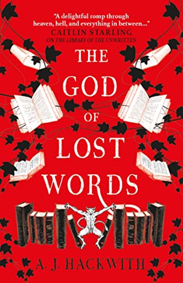 Cover Art for B09DV2RMVC, The God of Lost Words by A. J. Hackwith