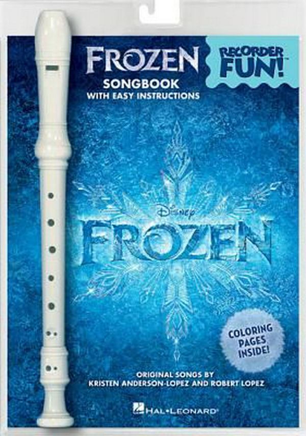 Cover Art for 9781495013058, Frozen - Recorder Fun!Pack with Songbook and Instrument by Various