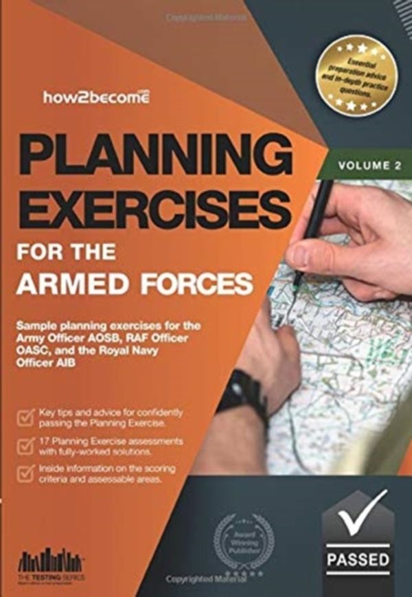 Cover Art for 9781912370627, Planning Exercises For The Armed Forces: Sample planning exercises for the Army Officer AOSB, RAF Officer OASC, and the Royal Navy Officer AIB (Testing Series) by How2Become