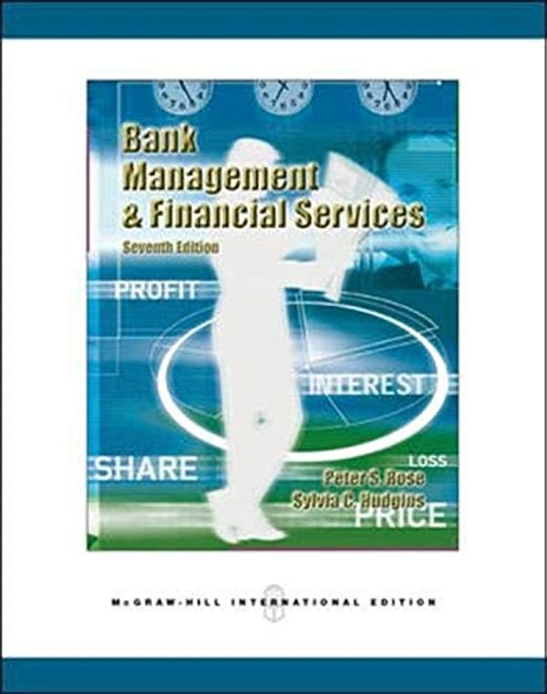 Cover Art for 9780071259675, Bank Management and Financial Services by Peter S. Rose