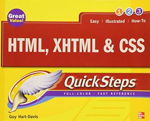 Cover Art for 9780071633178, HTML, XHTML & CSS Quicksteps by Guy Hart-Davis