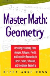 Cover Art for 9781564146670, Master Math : Geometry by Debra Anne Ross