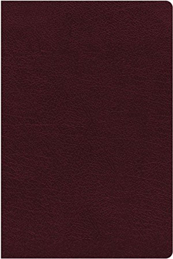 Cover Art for 0025986449575, NIV, Thinline Reference Bible, Large Print, Bonded Leather, Burgundy, Red Letter Edition, Indexed, Comfort Print by Zondervan