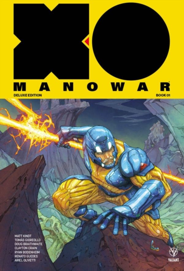Cover Art for 9781682153116, X-O Manowar by Matt Kindt Deluxe Edition Book 1 by Matt Kindt