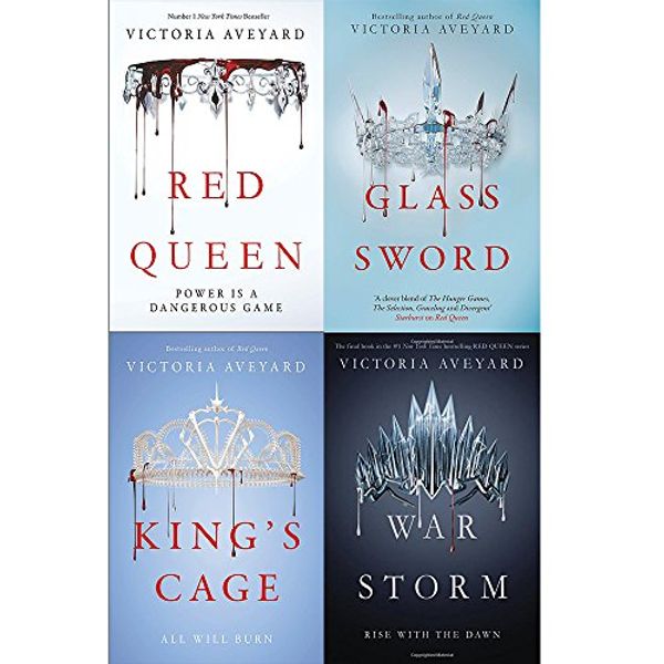 Cover Art for 9789123670925, Victoria aveyard red queen series 4 books collection set (red queen, glass sword, king's cage, war storm [hardcover]) by Victoria Aveyard