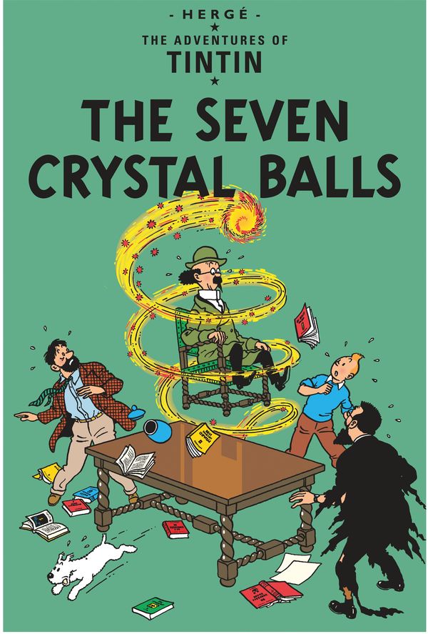Cover Art for 9781405206242, The Seven Crystal Balls by Herge